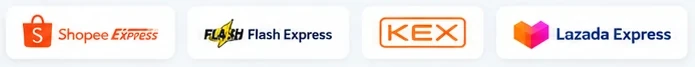 Shopee Express · Flash Express · KEX · Lazada Express