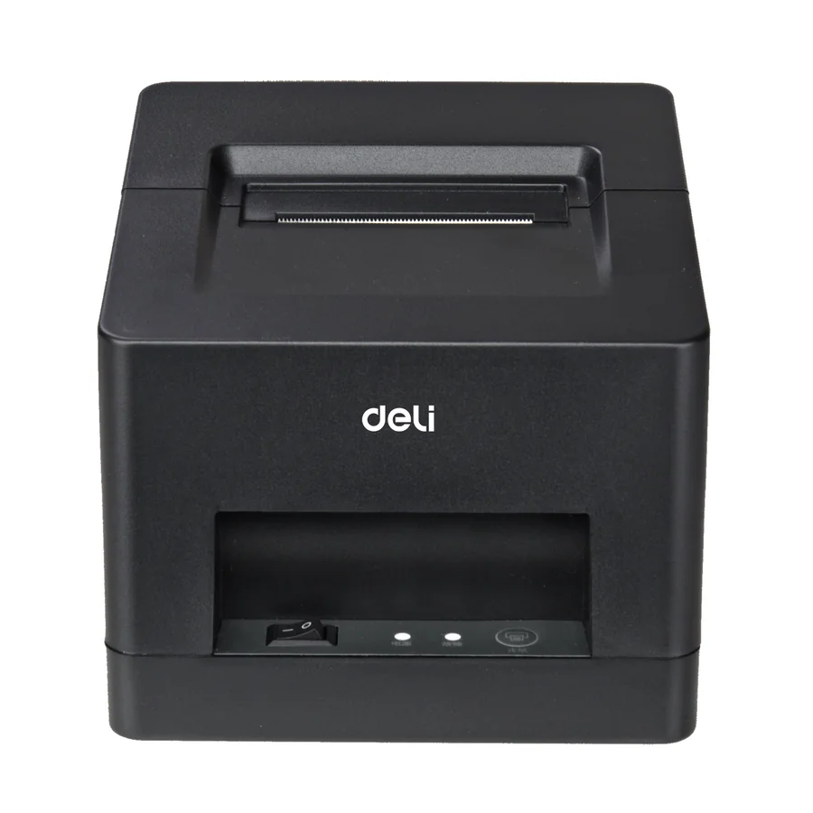 เครื่องพิมพ์ใบเสร็จความร้อน 2 นิ้ว (USB + Bluetooth) DELI 581PW สีดำ ภาพที่ 2