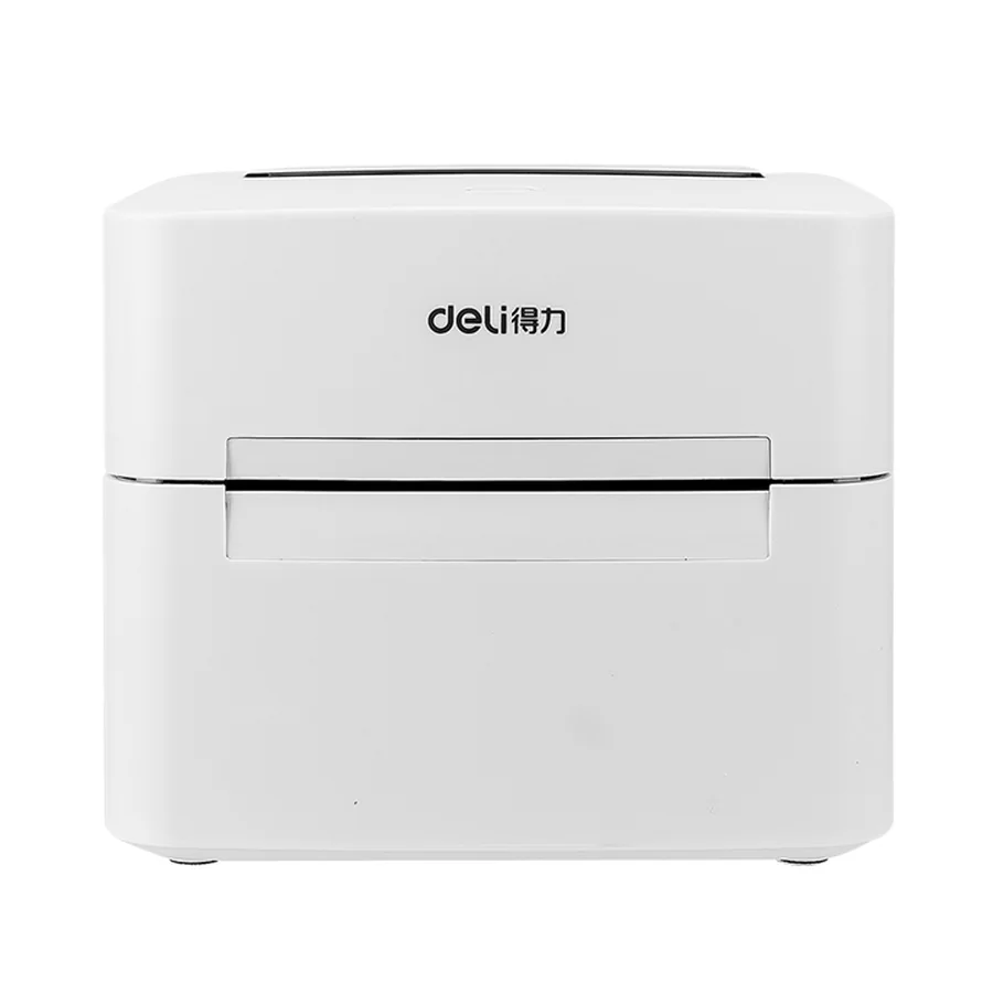 เครื่องพิมพ์สติกเกอร์ 4 นิ้ว (USB) DELI 740C สีขาว ภาพที่ 3