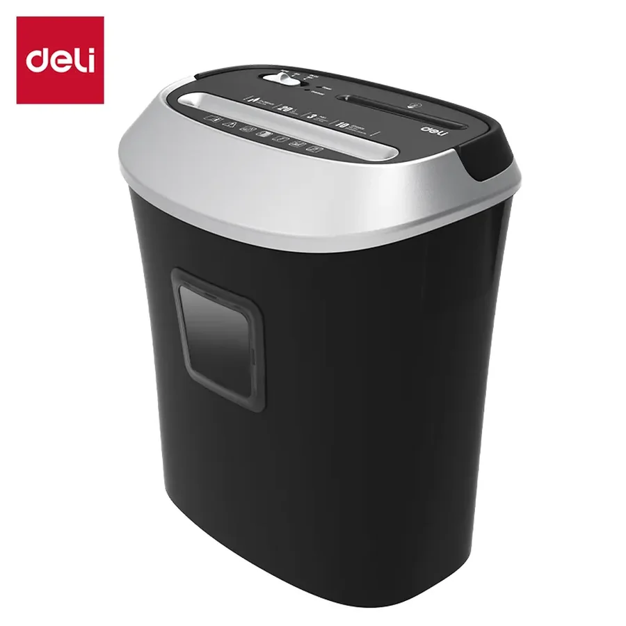 เครื่องทำลายเอกสาร DELI 9948 สีดำ ภาพที่ 3