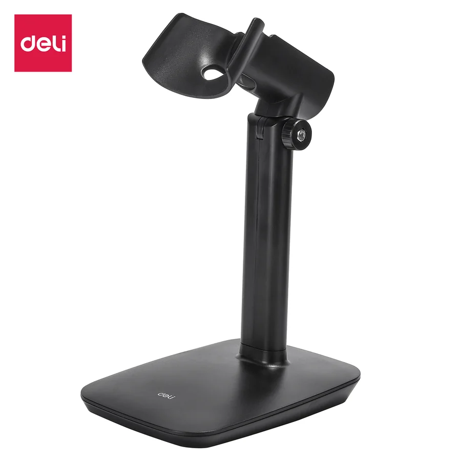 ขาตั้งเครื่องสแกนบาร์โค้ด DELI E15130 สีดำ