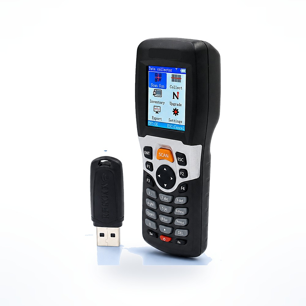 เครื่องนับสต็อกสินค้าแบบไร้สาย 4 in 1 ใช้งานกับทุกโปรแกรม