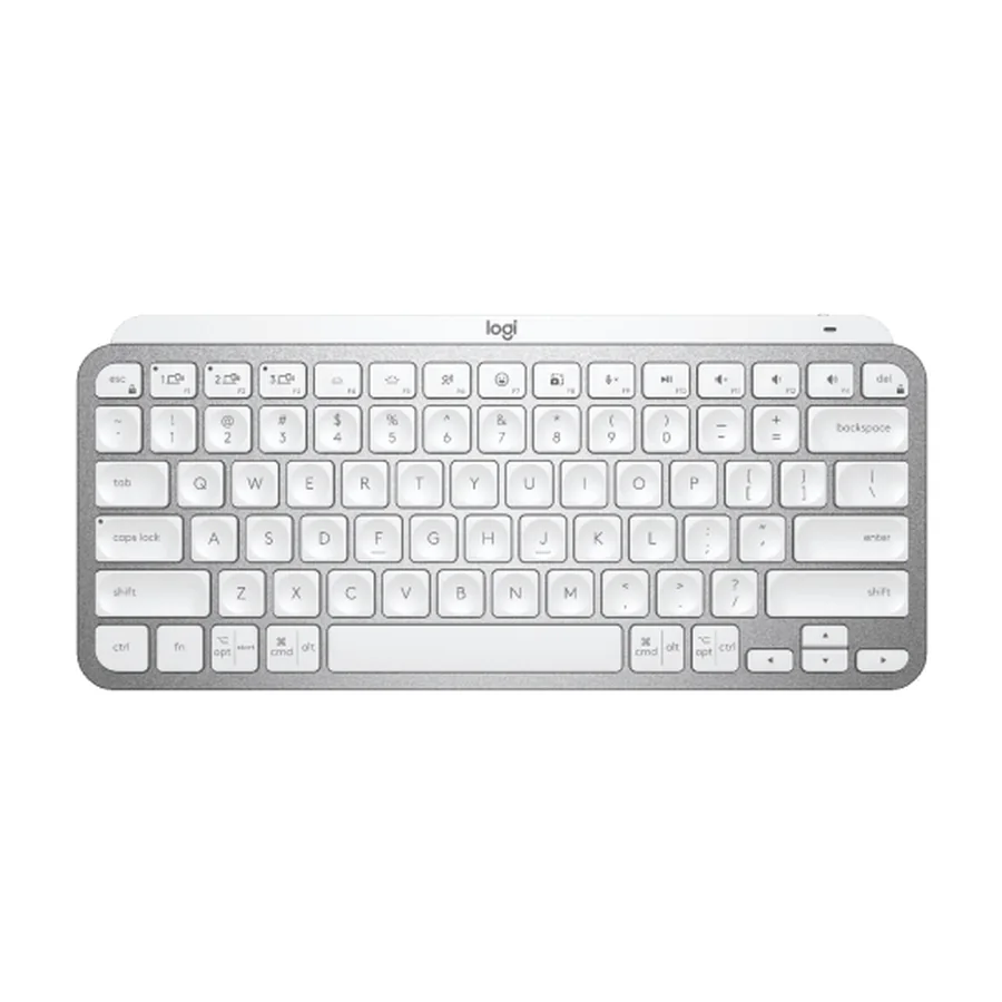 คีย์บอร์ดไร้สาย Logitech MX Keys Mini สี Pale Gray
