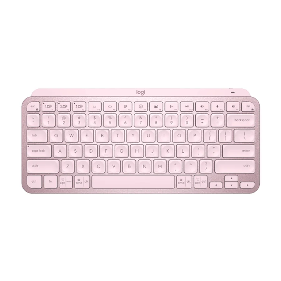 คีย์บอร์ดไร้สาย Logitech MX Keys Mini สี Rose