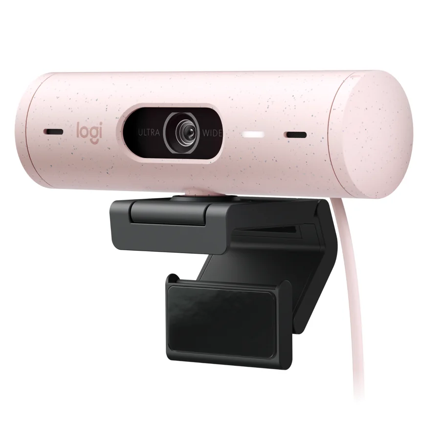 เว็บแคม Logitech Brio 500 สี Rose