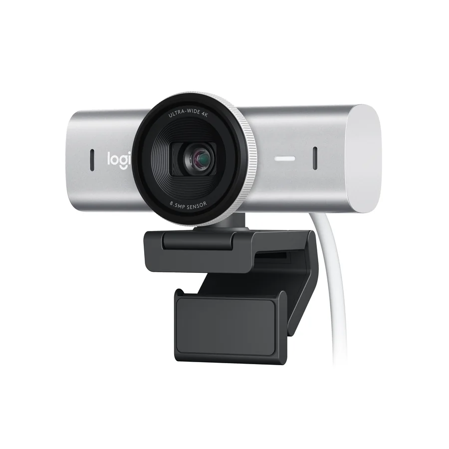 เว็บแคม Logitech MX Brio สี Pale Grey