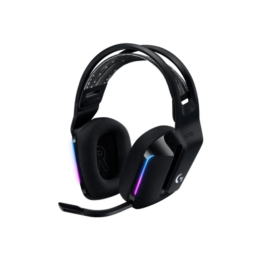 หูฟังเกมมิ่งไร้สาย Logitech G733 LIGHTSPEED สีดำ